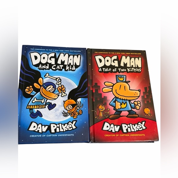 Other - Dog Man Book Bundle